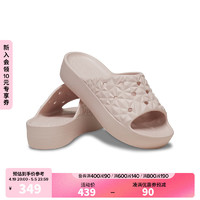 卡骆驰crocs经典榴莲云朵凉拖女鞋209564 石英粉-6UR 35(220mm)