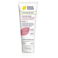 Cancer Council 茜茜爾 日間清爽面部及身體滋養保濕防曬霜 SPF50+ 150ml