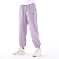 多妙屋女童裤子夏季儿童防蚊裤中大童薄款运动裤冰丝速干81875香芋紫170 170（适合165-175cm）