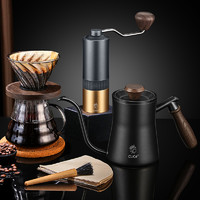 CUGF 厨贵妃 德国CUGF研磨机便携家用小型意式手摇磨豆器手动手磨咖啡机手冲壶