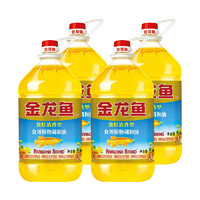 金龙鱼 葵花籽清香型食用植物调和油5L*4