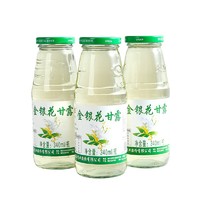 移动端、京东百亿补贴：Green Sky 绿色天空 金银花甘露340ml*12瓶清爽饮品金银花露饮料清清宝整箱礼品礼盒