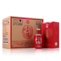 WULIANGYE 五粮液 五粮醇·红装 50%vol 浓香型白酒 500ml*6瓶 整箱装