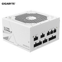 GIGABYTE 技嘉 雪鹰 白色限定 额定850W金牌认证全模组电源/ATX 3.0/PCIE5.0/原生16PIN/五年保障