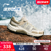 LI-NING 李宁 逸界lite RT | 跑步鞋男鞋徒步透气户外登山低帮运动鞋男