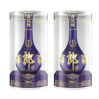 郎牌 郎酒青花郎53度500ml*2瓶装正品特价酱香白酒自饮送礼高档酒