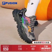 FILA 斐乐 欧阳娜娜同款 FILA FUSION斐乐潮牌硬糖女鞋运动鞋