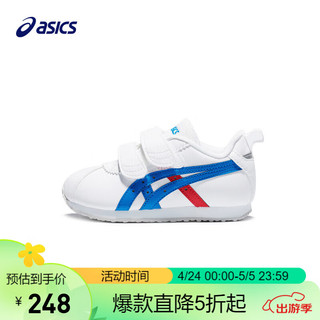 ASICS 亚瑟士 学步鞋童鞋男女儿童宝宝鞋休闲软底舒适COTLA深蓝色31.5 101-深蓝色 31.5码