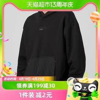 88VIP：PUMA 彪马 加绒卫衣男装上衣运动服保暖长袖套头衫连帽衫534403-01