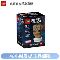 LEGO 乐高 方头仔系列40671盆栽格鲁特男女收藏拼装积木玩具礼物