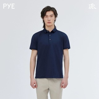 PYE 派 24春夏新品 男士短袖针织上衣商务通勤休闲短袖Polo衫