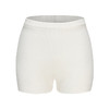NanaJacqueline针织套装24春季舒适无袖背心短袖开衫女 白色短裤 M