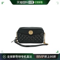 VERSACE 范思哲 女士 单肩包范思哲中号肩带小羊皮相机链条