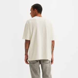 Levi's李维斯银标系列24夏季男士复古短袖T恤 米色 A7378-0000 XL