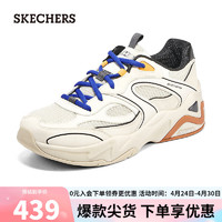 SKECHERS 斯凯奇 时尚休闲鞋232425 自然色/多彩色/NTMT 39.5