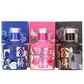 舍得 酒 品味舍得致敬大师款 浓香型白酒 52度 100mL 3瓶