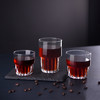 透明咖啡杯玻璃高颜值复古冰美式杯子ins风高档精致家用拿铁杯