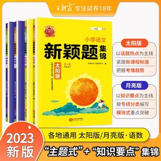 百亿补贴：2023王朝霞新颖题太阳版新课标语文数学5-6年级知识集锦