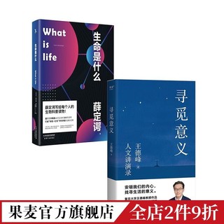 百亿补贴：寻觅意义+生命是什么(套装2册) 复旦大学王德峰教授 生命的意义