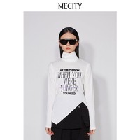 百亿补贴：MECITY 女装冬季新款时尚简约修身高领打底衫511571