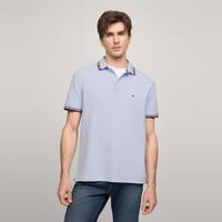 TOMMY HILFIGER 24春夏男珠地网眼短袖POLO衫78J2653