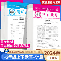 《王朝霞·活页默写/计算》（2024版、年级任选）