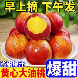 黄花地 特大果 黄心油桃 5斤装 （单果50-100g）