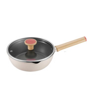 SUPOR 苏泊尔 EJ26QLP02 轻量火红点 煎锅(26cm、不粘、有涂层、铝合金、可可奶挞色)