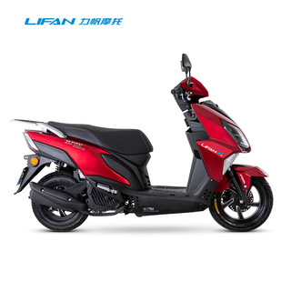 LIFAN 力帆汽车 力帆R-FOX山地爬坡王LF150T-5A踏板摩托车整车单缸水冷四冲程 灵动红