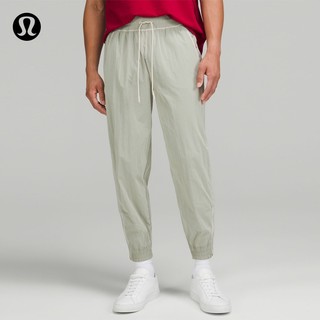 lululemon 丨Zippered Cuff 男士宽松运动裤 LM5ANGA 象牙色/软蔓越莓 XS/4