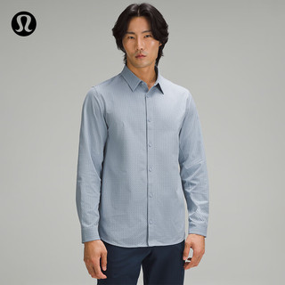 lululemon丨New Venture 男士长袖衬衫 LM3EI9S 真海军蓝 L