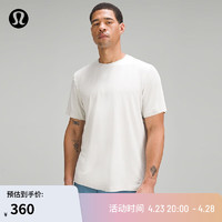 lululemon丨License to Train 男士运动宽松款短袖 T 恤 LM3EIVS 米白色 XS