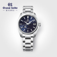 Grand Seiko 冠蓝狮 gs官方日本原装抗磁防水分期免息机械机芯Spring Drive男表 蓝盘SBGA375G