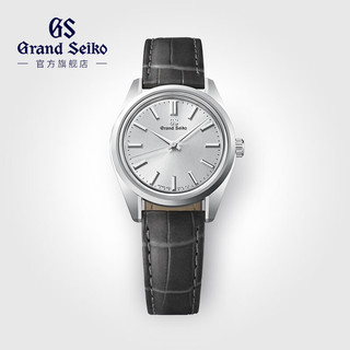 Grand Seiko 冠蓝狮 GrandSeiko冠蓝狮gs银盘棕盘皮带正装商务机械男表SBGW291G 银盘SBGW291G