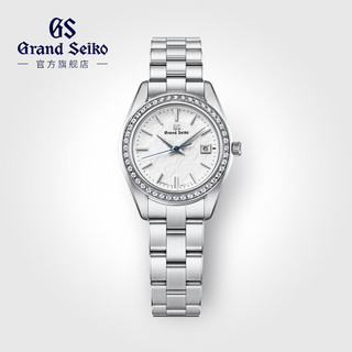 Grand Seiko 冠蓝狮 GrandSeiko冠蓝狮gs女雪花镶钻石英女表STGF385G