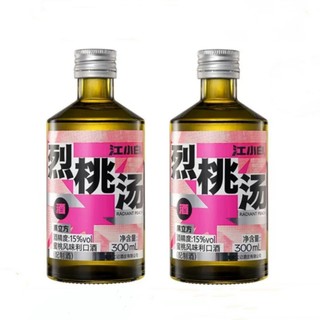 江小白 果立方蜜桃味 15%vol 300ml*2瓶