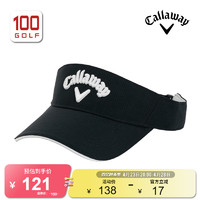 Callaway 卡拉威 高尔夫球帽男士夏季BASIC无顶帽运动遮阳男帽