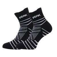 PEAK 匹克 运动袜男士篮球跑步运动中筒袜柔软舒适吸汗透气袜子