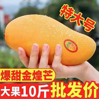 佳宝臣 VEYBOUSON 金煌芒果 巨无霸果 整箱10斤净重9斤+ 单果1斤起