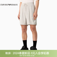 阿玛尼EMPORIO ARMANI24春夏EA男装抽绳松紧灯芯绒短裤