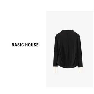 Basic House/百家好休闲百搭T恤  B0623H5P342 奶油白 M80-100斤