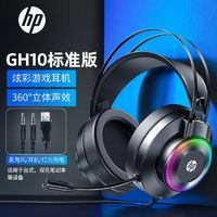 百亿补贴：HP 惠普 GH10 耳罩式头戴式有线耳机