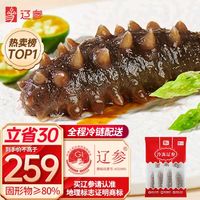 辽参 大连冷冻海参500g18-25只固形物80%以上 非即食 生鲜