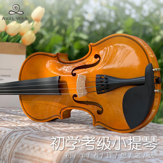 ANGELVIOLIN 莱斯曼德 初学者小提琴成人儿童入门练习自学全套高性价比普及琴1/8 L012A