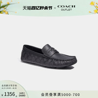 COACH 蔻驰 奥莱男士经典标志COIN便鞋