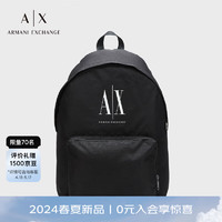 阿玛尼ARMANI EXCHANGE24春夏AX男士徽标印花通勤出行双肩包