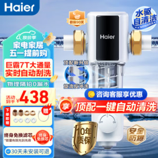 Haier 海尔 HP60-XAw11 前置过滤器  7T大通量 全自动清洗终身免换滤芯