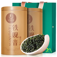 一杯香 茶叶兰花香安溪乌龙茶铁观音礼盒装250g自己喝送礼品袋