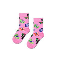 Happy Socks童袜秋冬保暖可爱动物趣味中筒袜 小小蝶 7-9Y