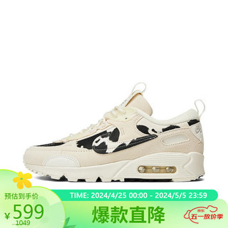 NIKE 耐克 女子休闲鞋W AIR MAX 90 FUTURA T运动鞋FN7170-133 米色 36码